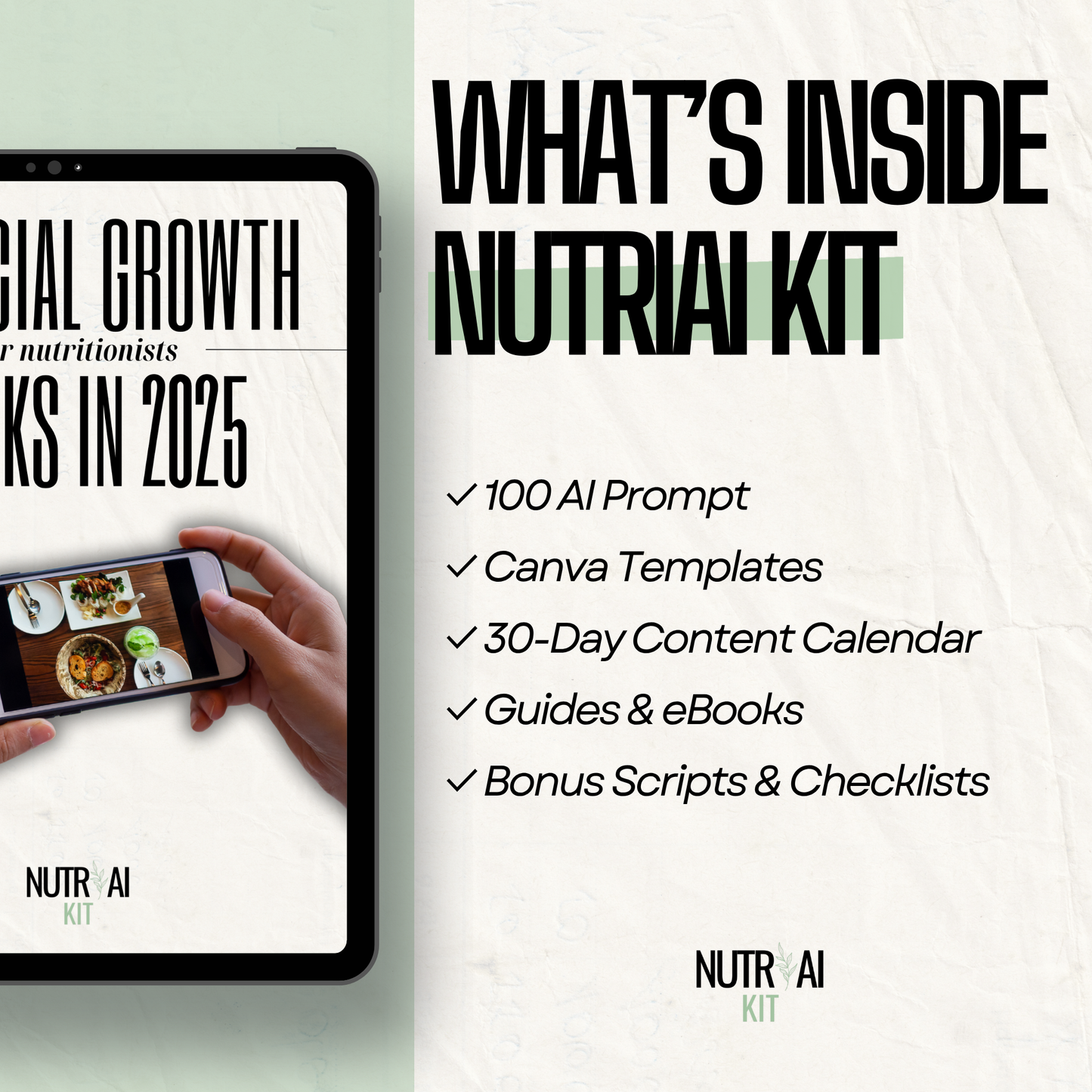 NutriAI Kit — Complete Digital Business & Content System for Nutritionists